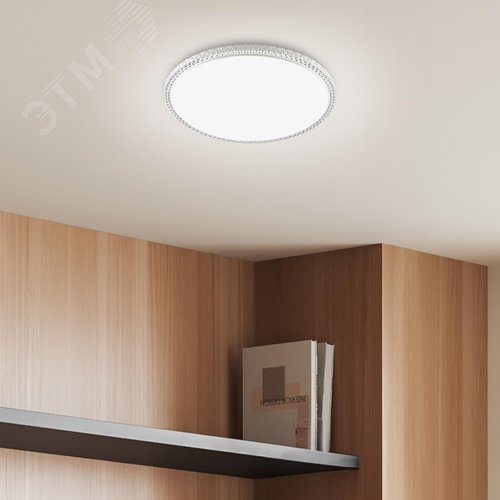 Светильник потолочный светодиодный Классик с ДУ SPB-6-70-RC S Brilliance Slim 70Вт 3000-6500К квадрат - фото 5