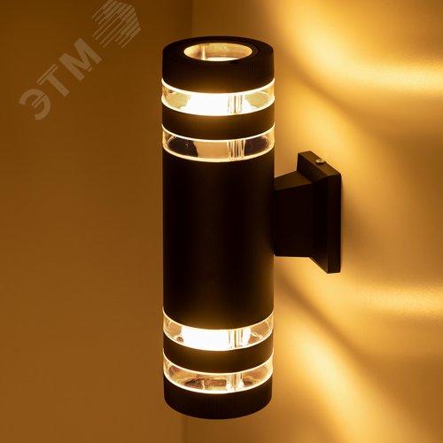 Светильник уличный настенный Адрия GBW-102-BL-0300 230В 2хЕ27 max 30Вт IP54 300х150x90 вверх/вниз - фото 10