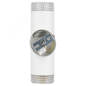 Светильник настенный WL50 WH/TR 2хGU10 2х12Вт IP20 белый, прозрачный - фото 5