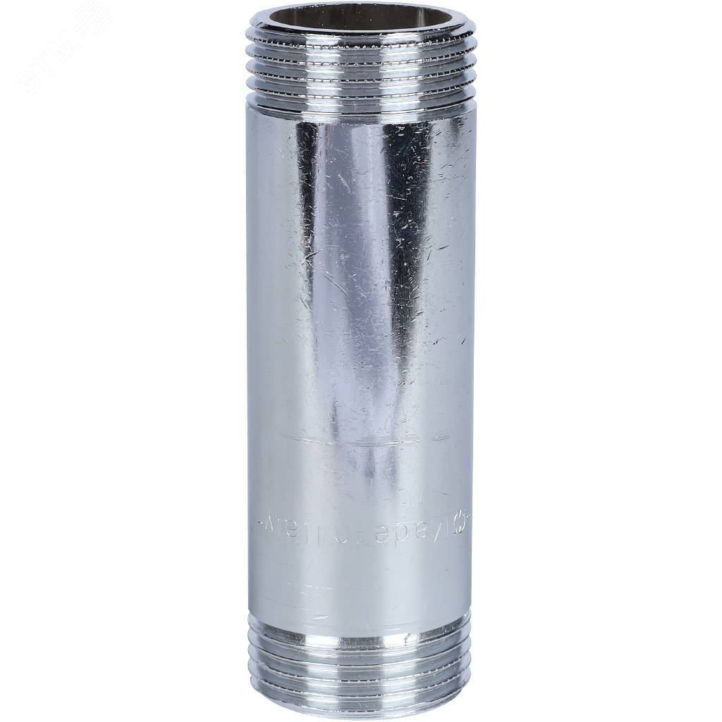 Изображение товара Удлинитель НН хромированный 1'x100 для трубопроводных систем