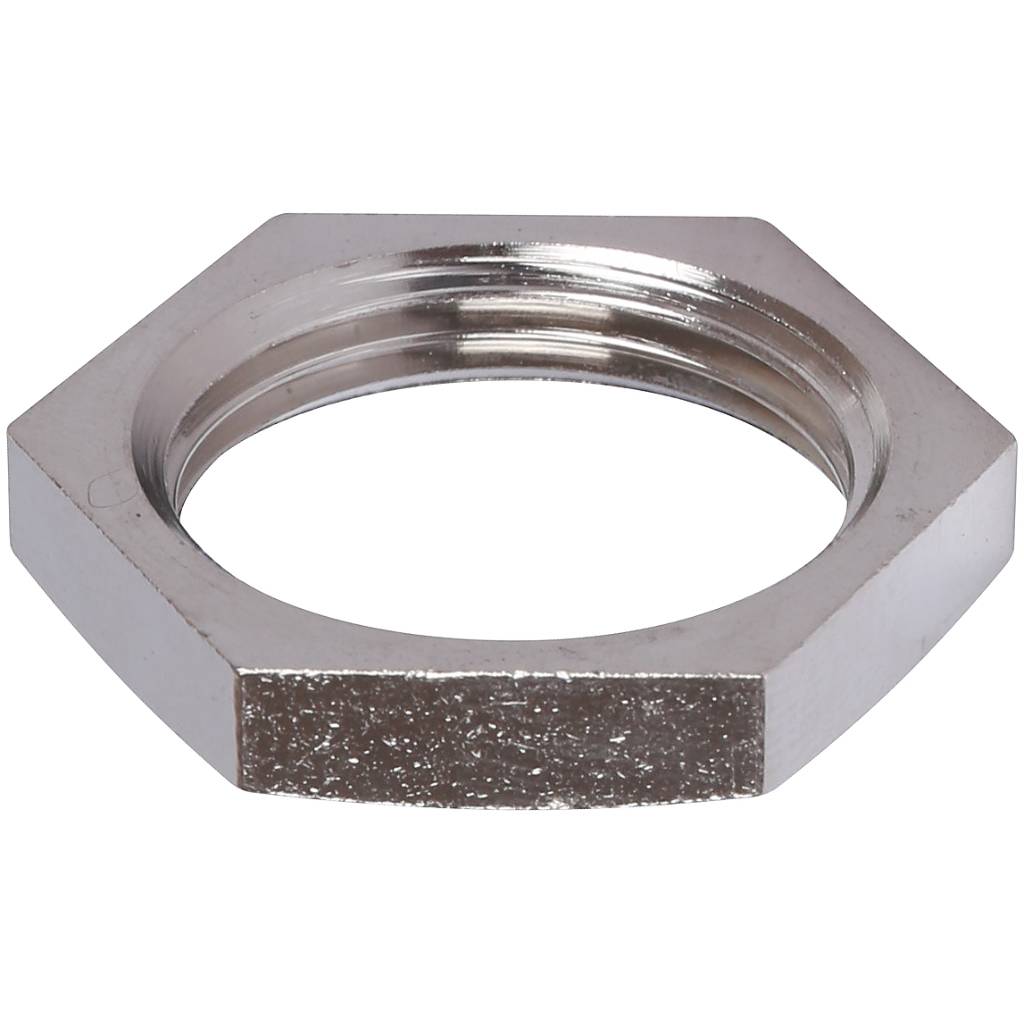 Контргайка 3/4' никелированная