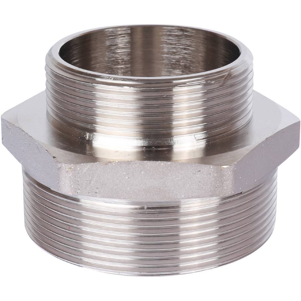 Ниппель 2'1/2X2 НН переходной никелированный