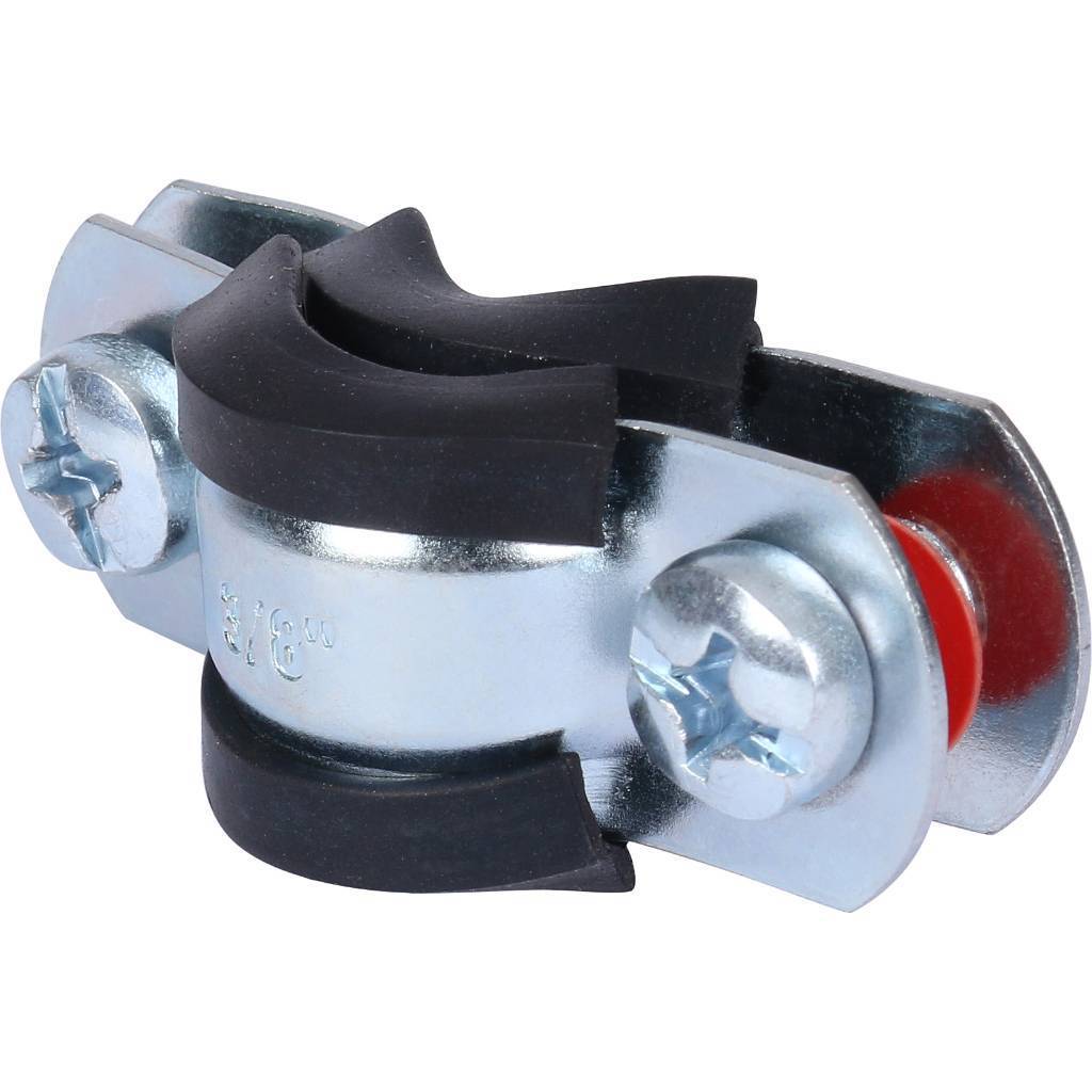 Хомут для труб с гайкой 3/8' (15-19)