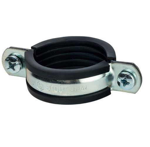 Хомут для труб с гайкой 4 (107-116)