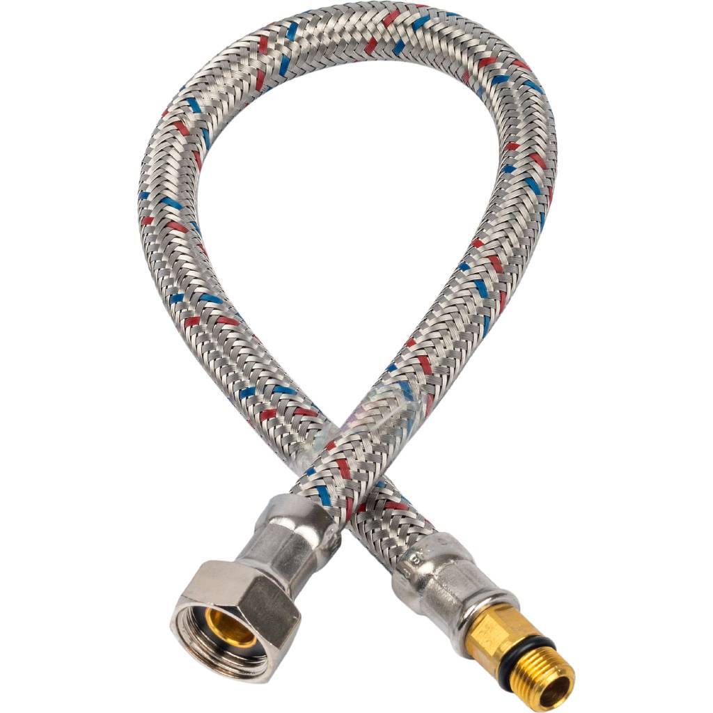 Подводка гибкая для смесителя М10x18 - 3/8' ВР длина 40 см