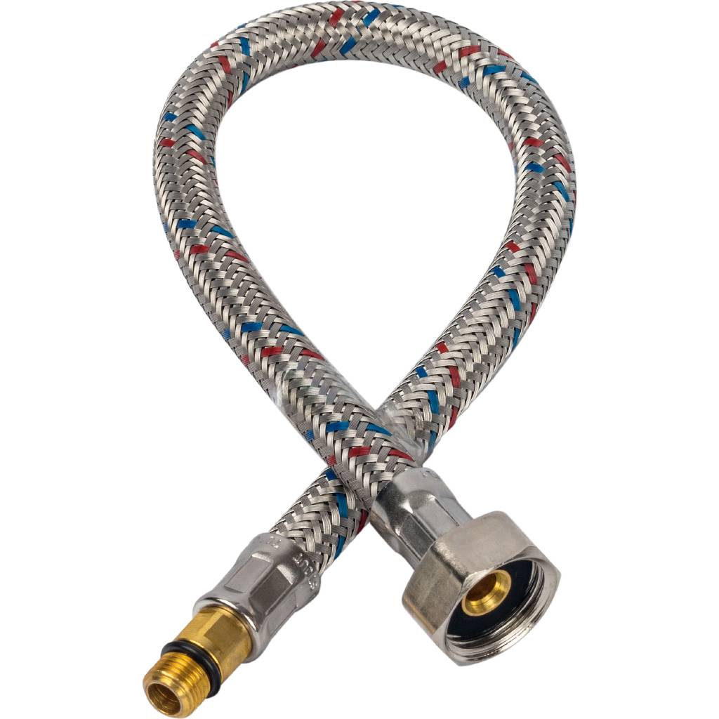 Подводка гибкая для смесителя М10x18 - 1/2' ВР длина 40 см