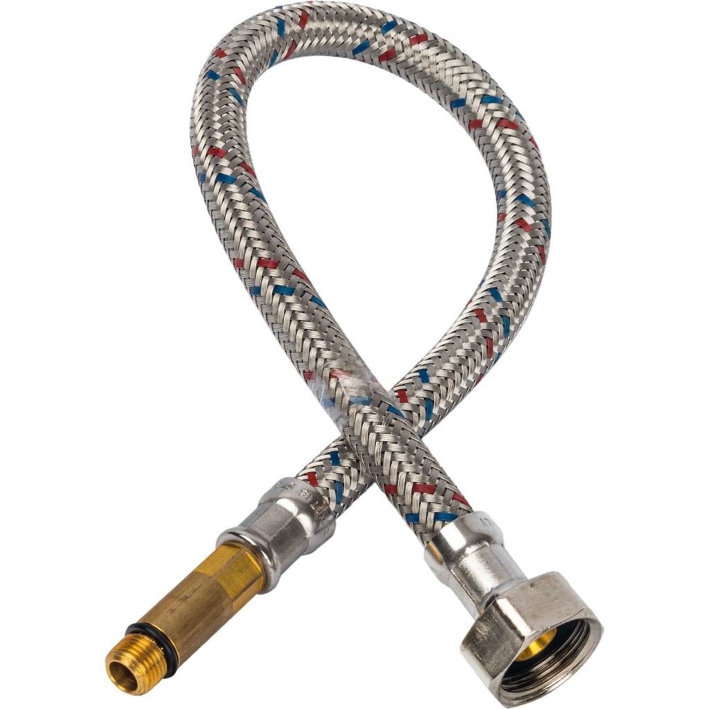 Подводка гибкая для смесителя М10x35 - 1/2' ВР длина 40 см