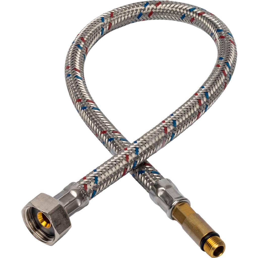 Подводка гибкая для смесителя М10x35 - 1/2' ВР длина 50 см