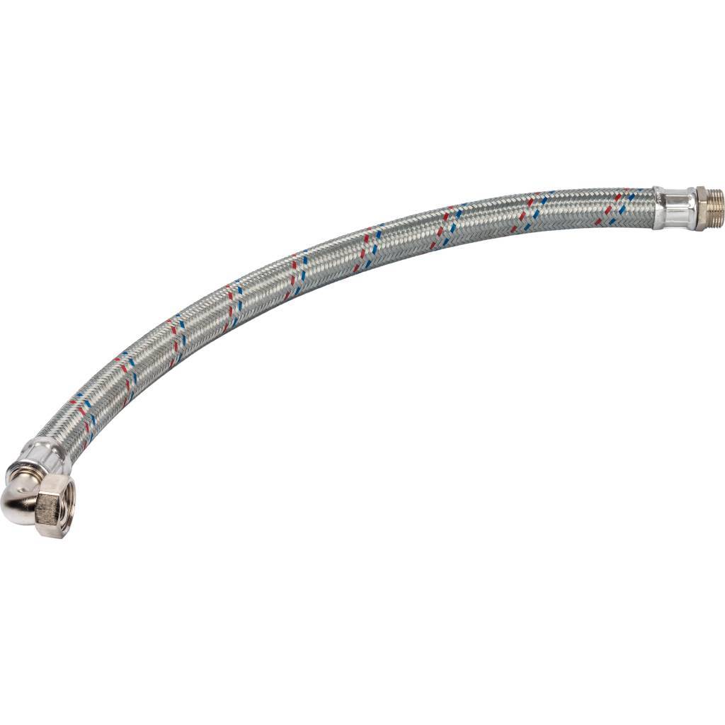 Подводка гибкая для воды угловая 1' ВН длина 80 см