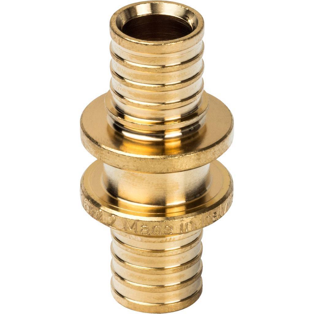 Муфта 16 аксиальная, латунь