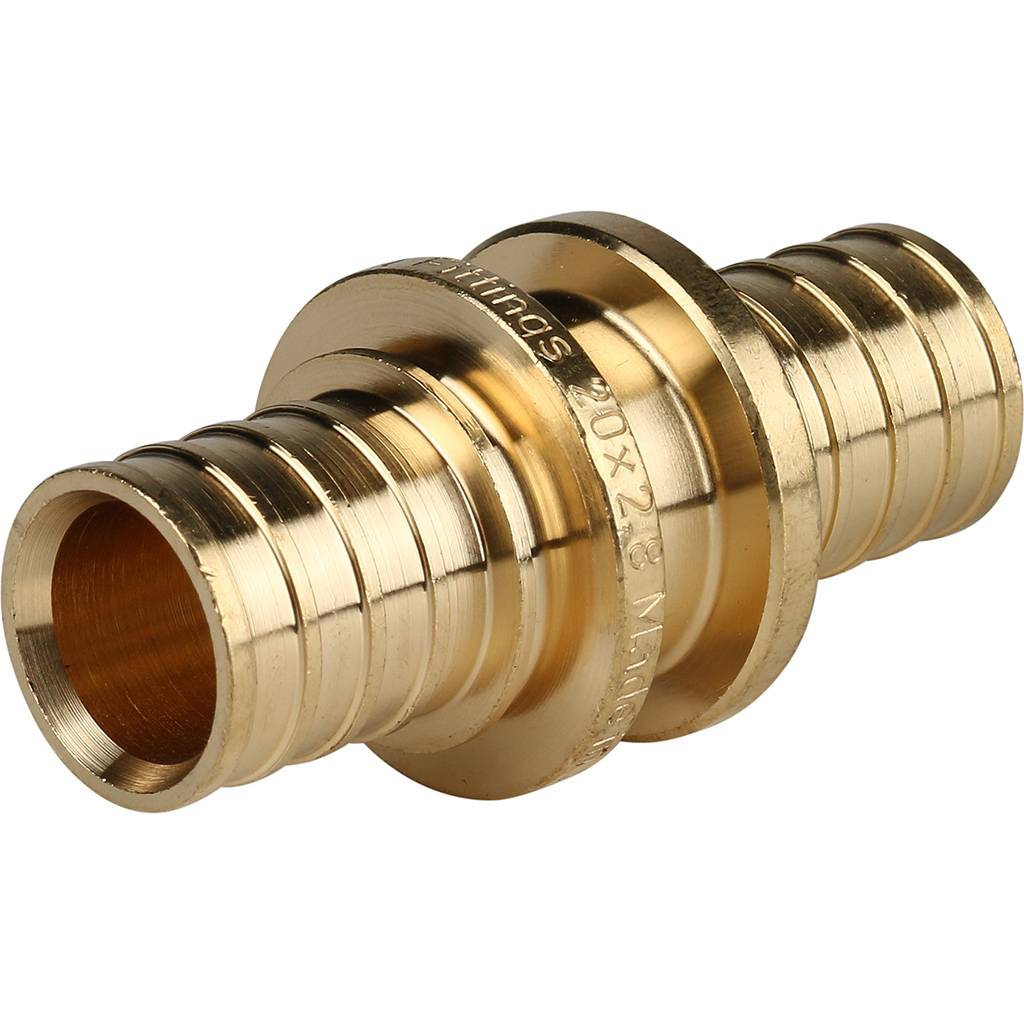 Муфта 20 аксиальная, латунь