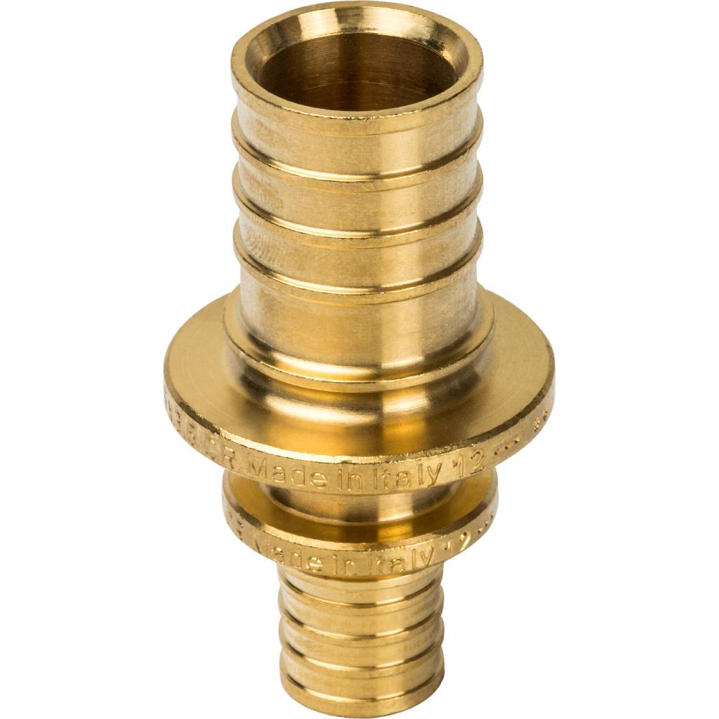 Муфта 25х16 переходная аксиальная, латунь