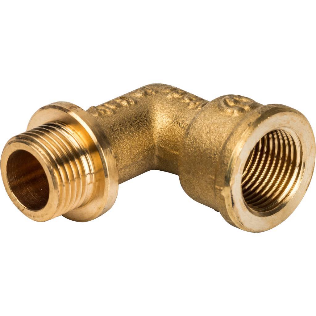 Угольник НВ 3/8' с упором