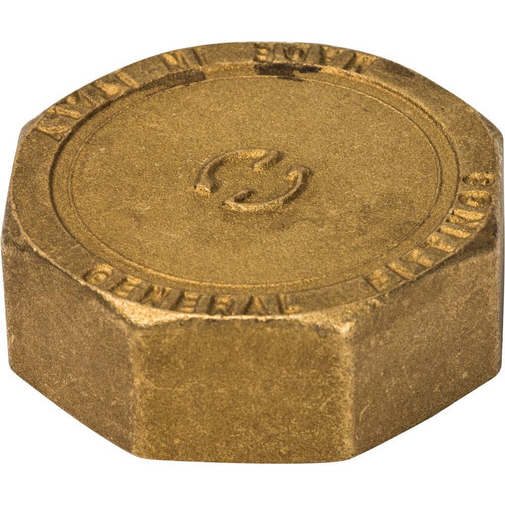 Заглушка ВР 1'1/2 никелированная