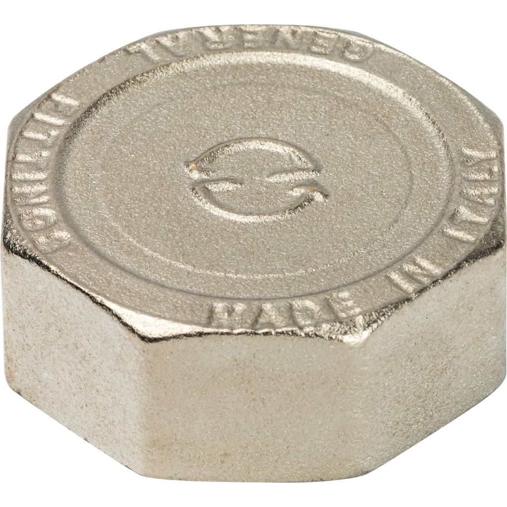 Заглушка ВР никелированная 1'1/4