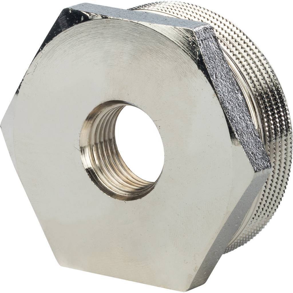 Футорка никелированная 1'1/2x1/2