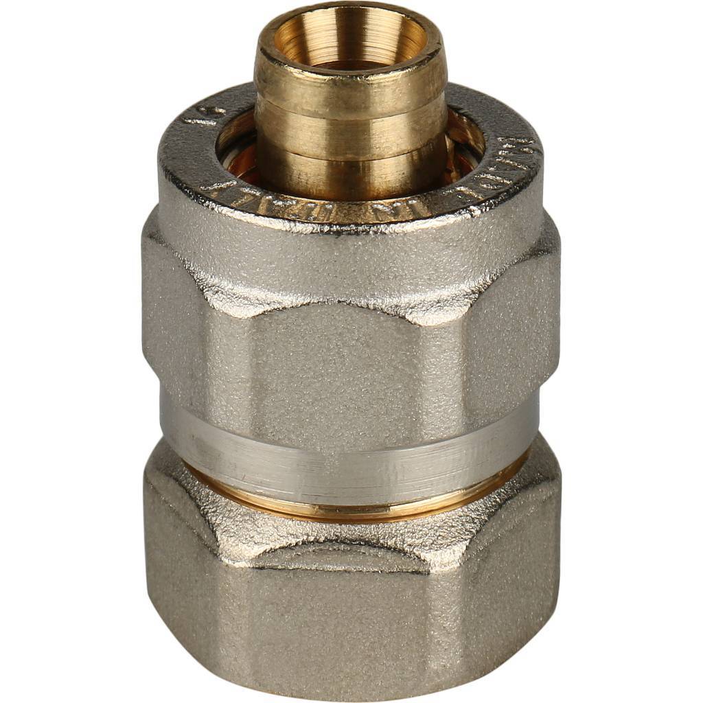 Переходник с внутренней резьбой 1/2'х16 для металлопластиковых труб винтовой