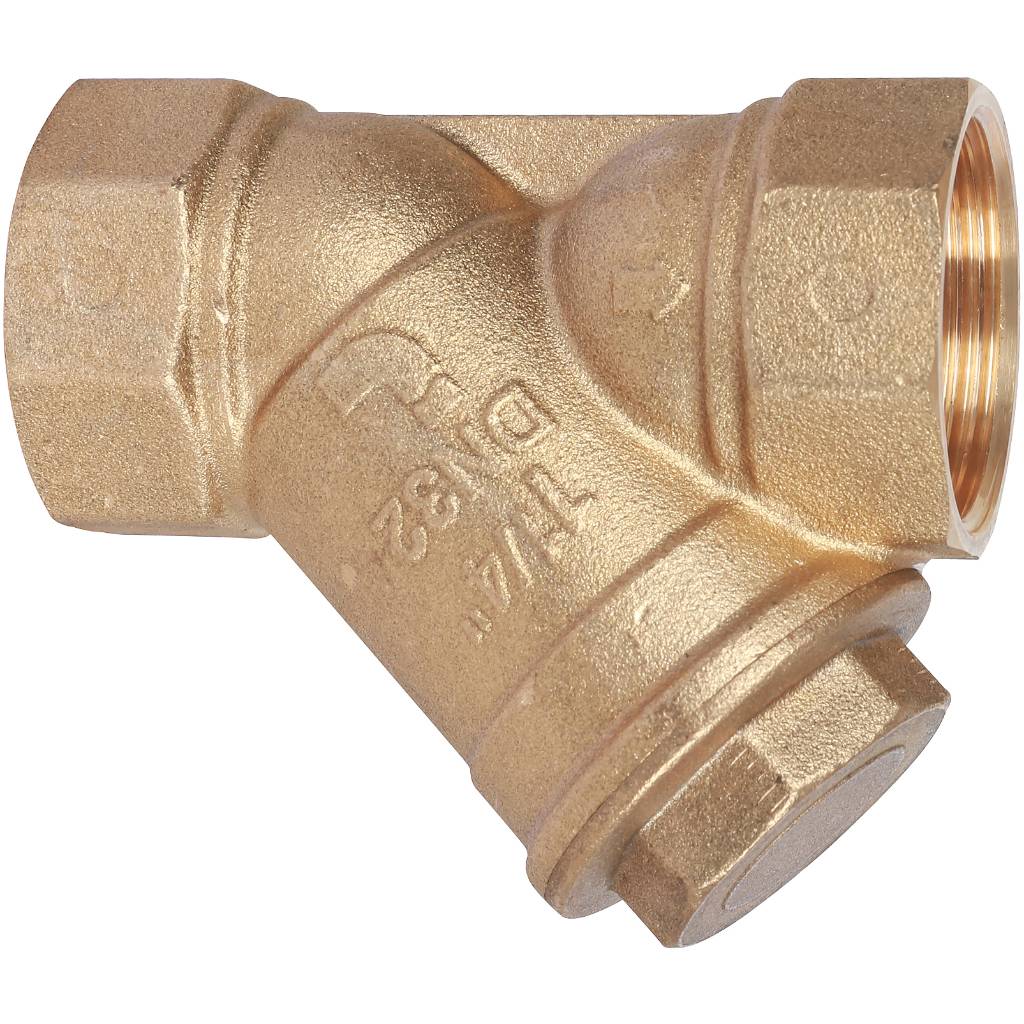 Фильтр ВВ 1'1/4 сетчатый, косой, никелированный