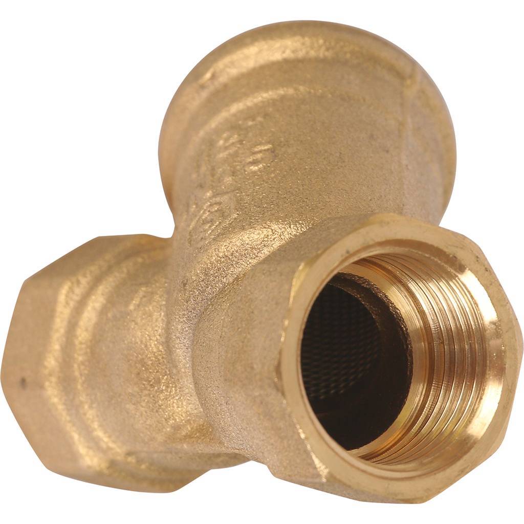 Фильтр ВВ 1/2' сетчатый, косой, никелированный