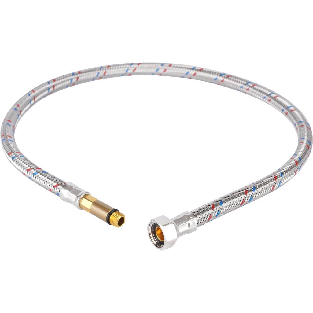 Подводка гибкая для смесителяМ10x35 - 3/8' ВР длина 80 см