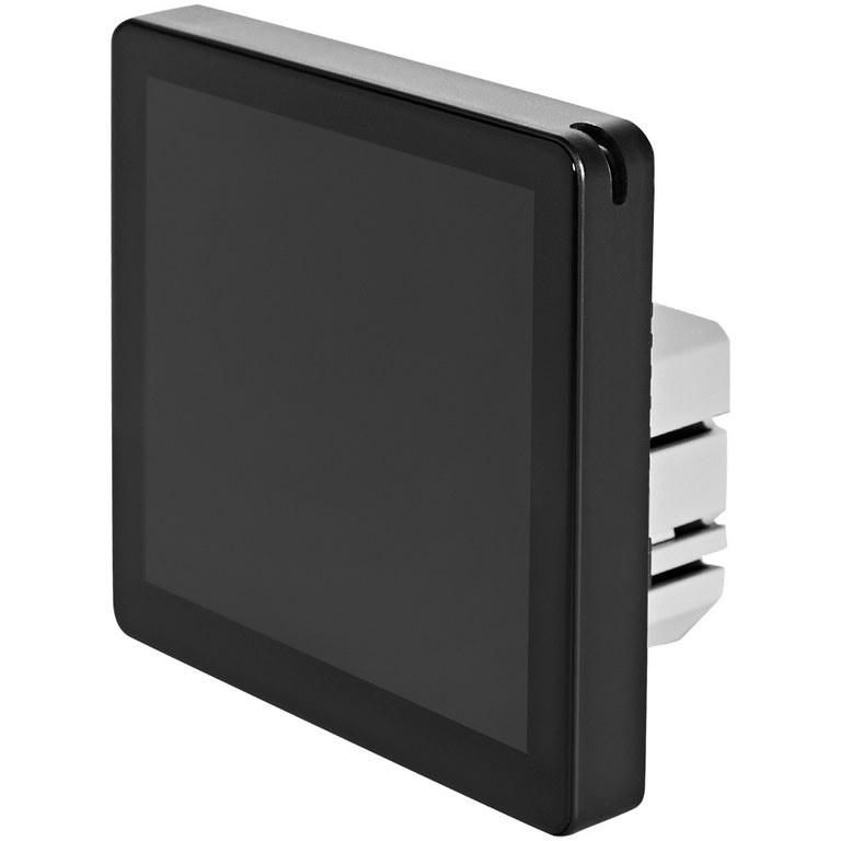 Терморегулятор теплого пола 16А, TFT, NTC 10К - 2м, черный