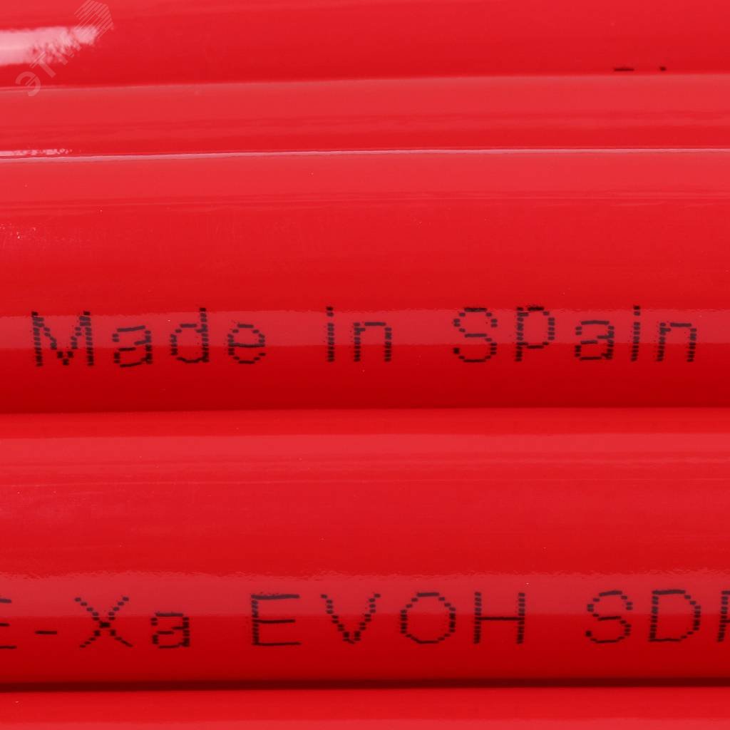 Труба из сшитого полиэтилена PEX-a EVOH 20х2,0 бухта 100м, красная SPX-0002-002020 STOUT - превью 5