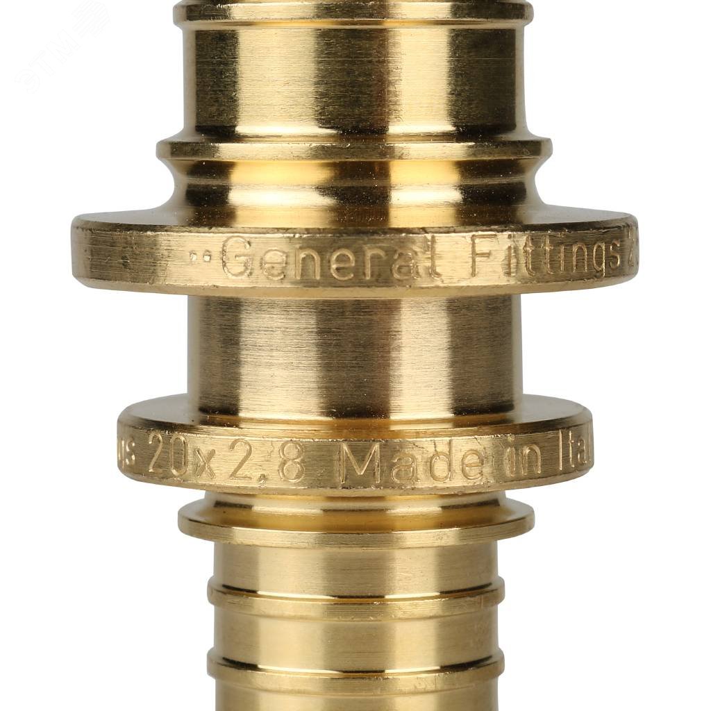 Муфта соед/перех 25x20 для труб из сшитого полиэтилена аксиальный SFA-0004-002520 STOUT - превью 6