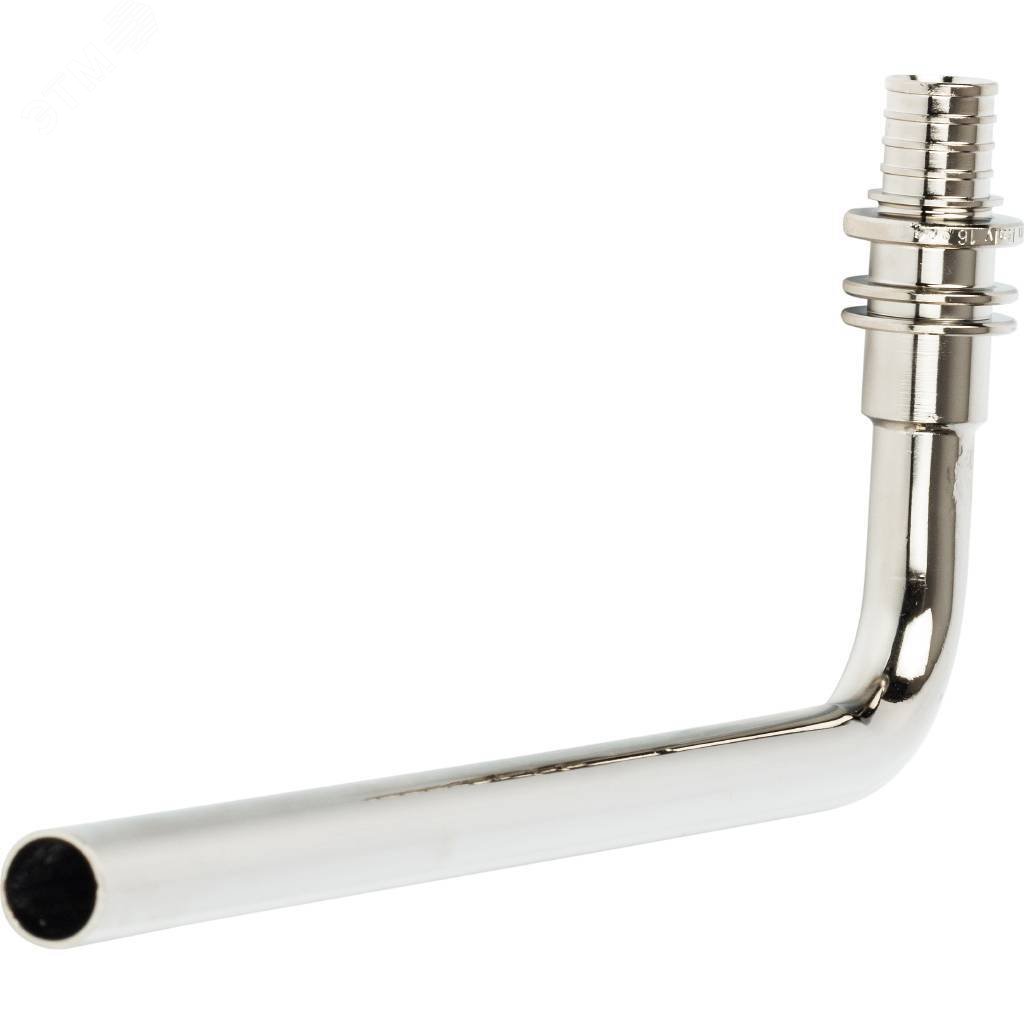 Трубка для подкл-я радиатора, Г-образная 20/250 для труб из сшитого полиэтилена аксиальный SFA-0025-002025 STOUT - превью 2