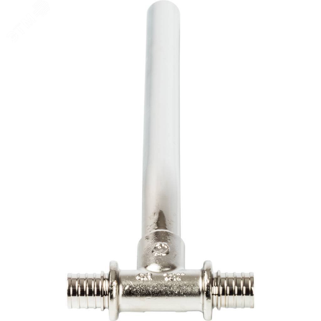 Трубка для подкл-я радиатора, Т-образная 16/250 для труб из сшитого полиэтилена аксиальный SFA-0026-162516 STOUT - превью 4