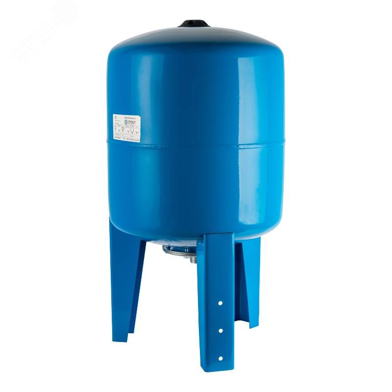 Гидроаккумулятор 50 л. вертикальный (цвет синий) STW-0002-000050 STOUT - превью 9