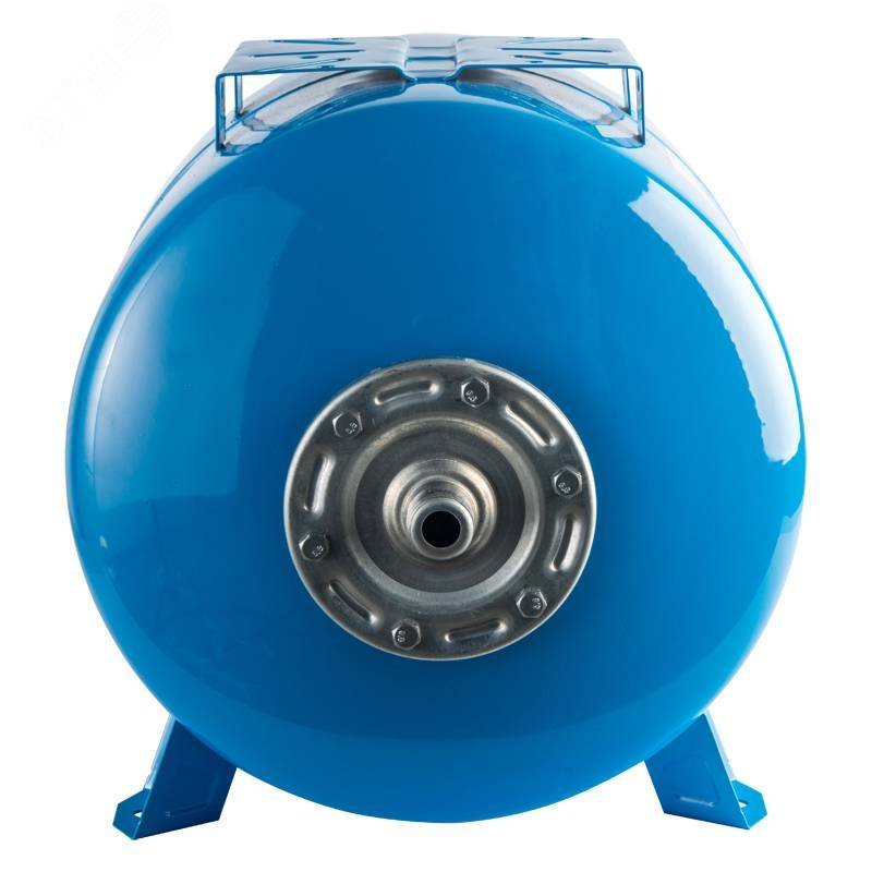 Гидроаккумулятор 100 л. горизонтальный (цвет синий) STW-0003-000100 STOUT - превью 2