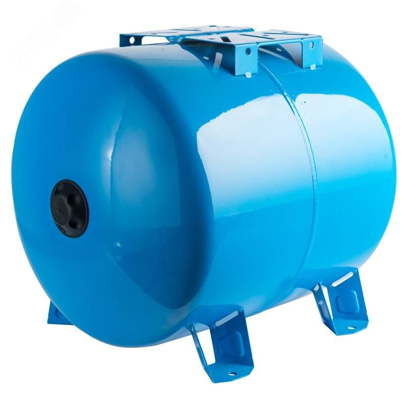 Гидроаккумулятор 50 л. горизонтальный (цвет синий) STW-0003-000050 STOUT - превью 6