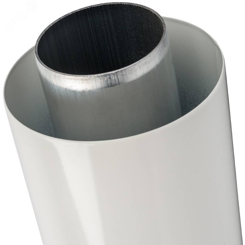 Элемент дымохода DN60/100 труба коаксиальная 1000 мм п/м, уплотнения и хомут в комплекте SCA-6010-001000 STOUT - превью 6