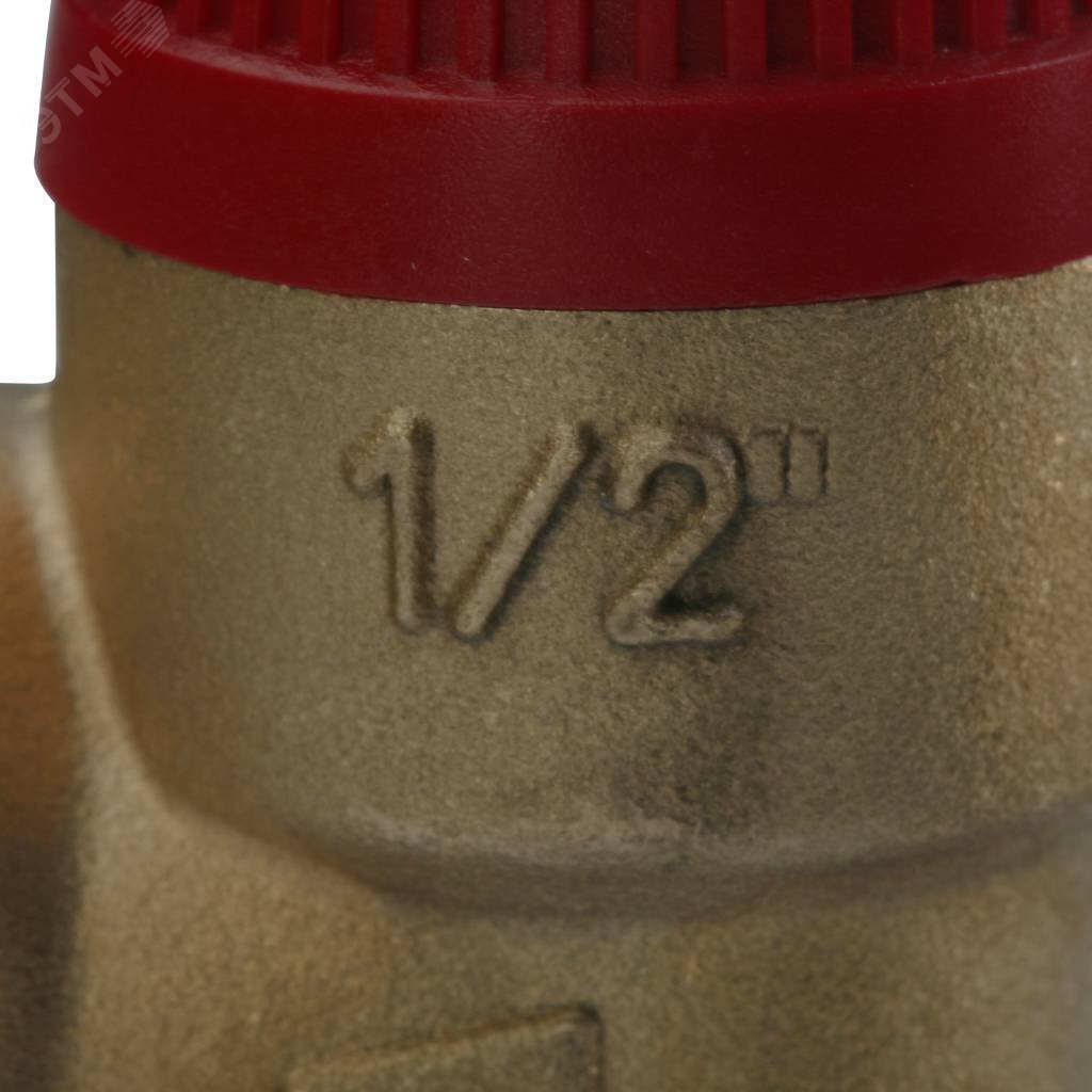 Клапан предохранительный 25x1/2' для систем отопления 2.5бар, Kvs=0.57м3/ч SVS-0001-002515 STOUT - превью 7