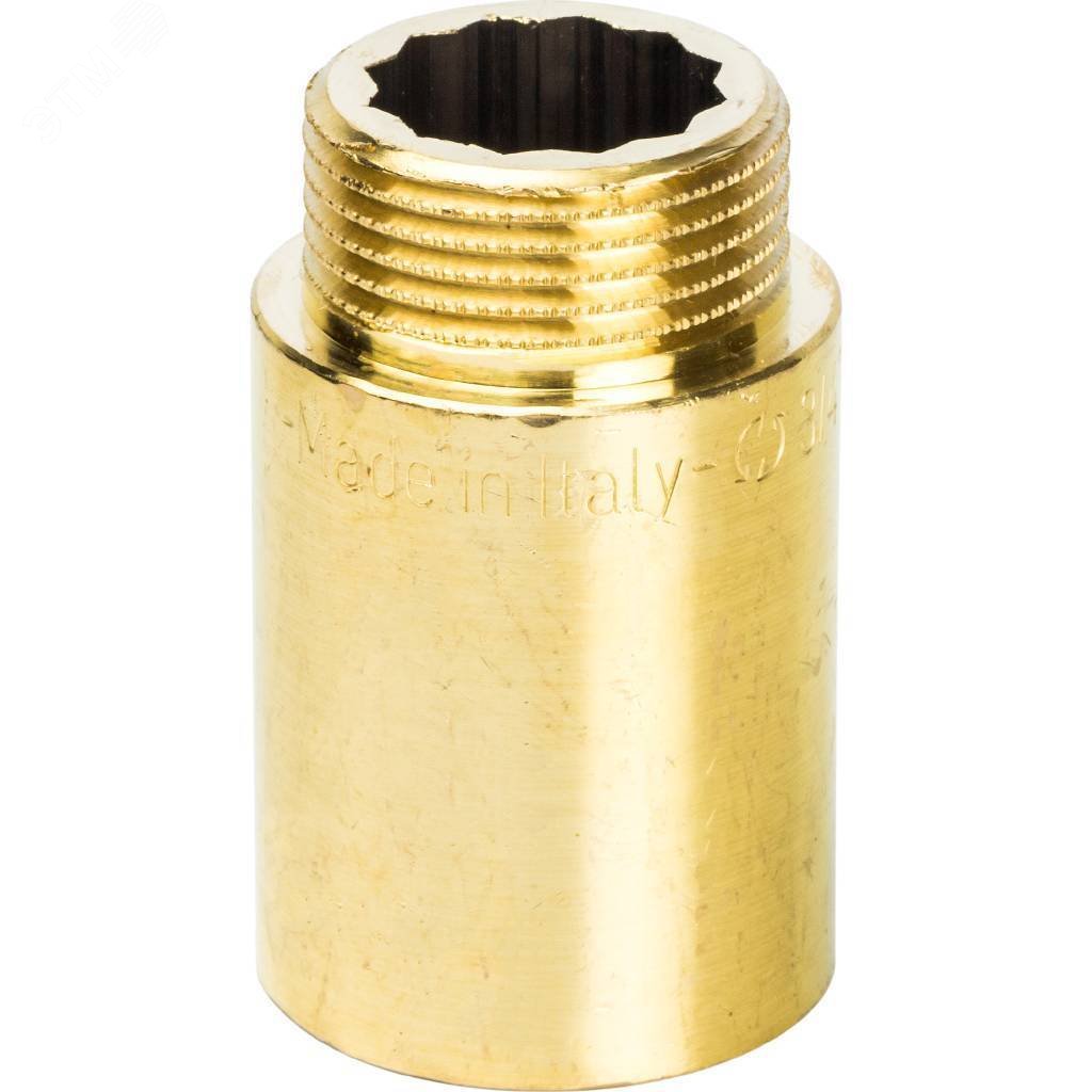 Изображение товара Удлинитель 3/4 x 40 мм латунный для трубопроводных систем STOUT