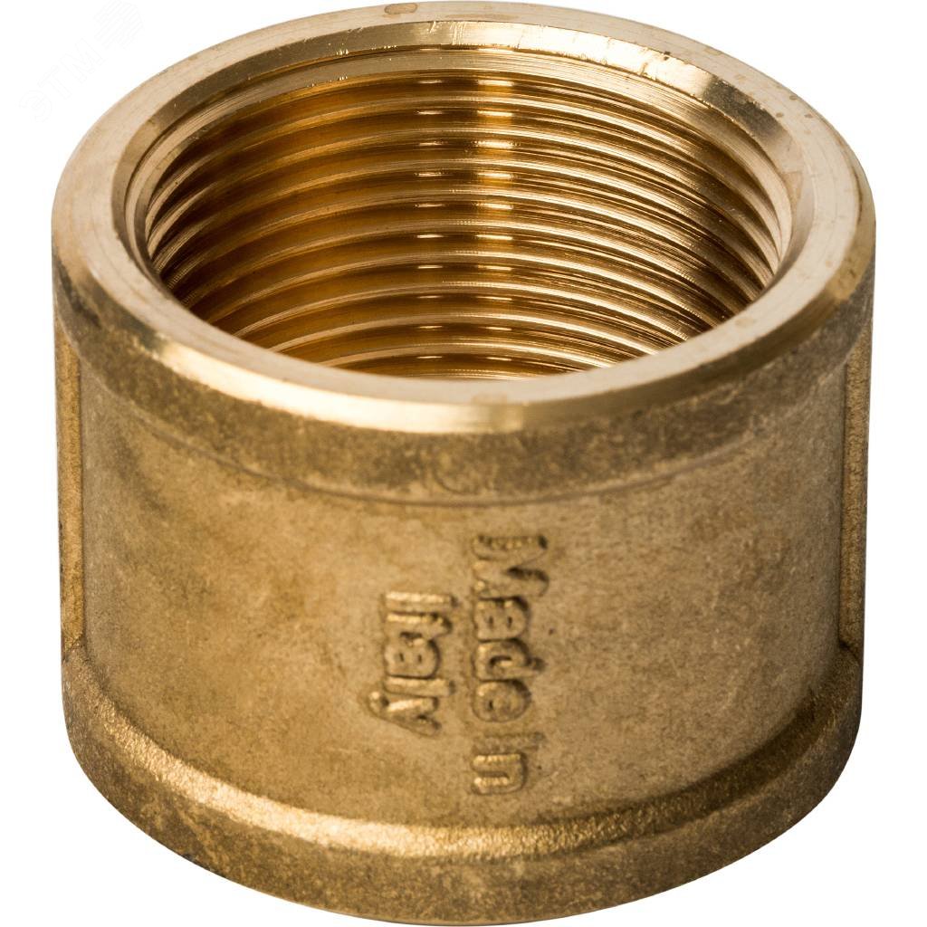 Изображение товара Муфта ВВ 1 1/4'' из латуни для металлопластиковых труб STOUT