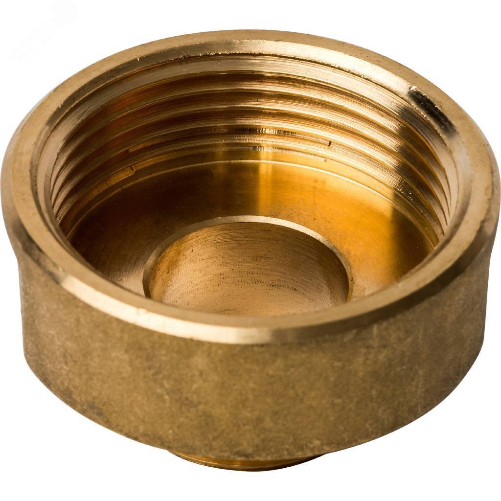 Изображение товара Переходник STOUT ВН 1'x1/2 латунный для водоснабжения и отопления