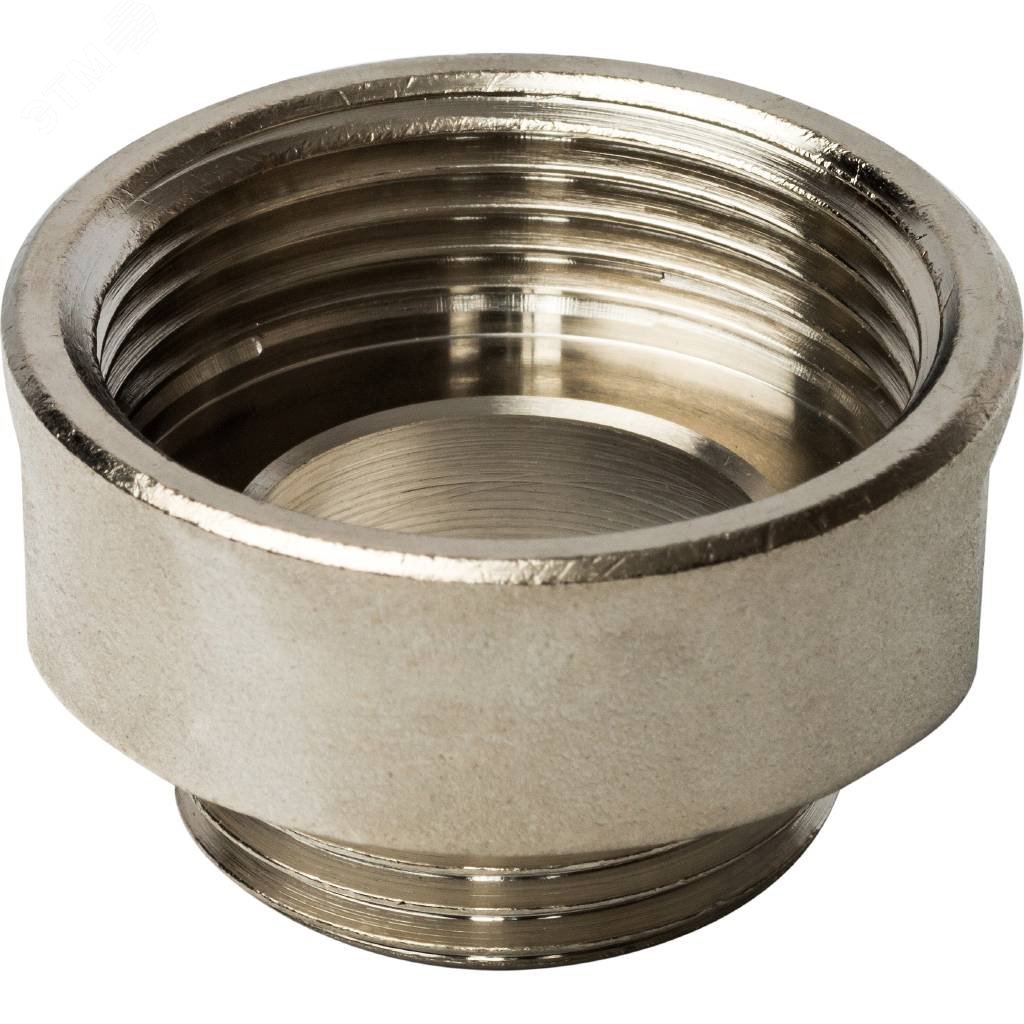 Изображение товара Переходник ВН 1'1/4х1' никелированный для водоснабжения и отопления