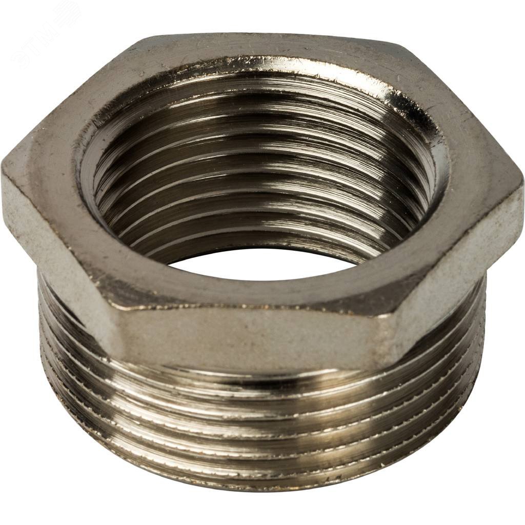 Изображение товара Футорка НВ 1'1/2х1'1/4 никелированная от STOUT