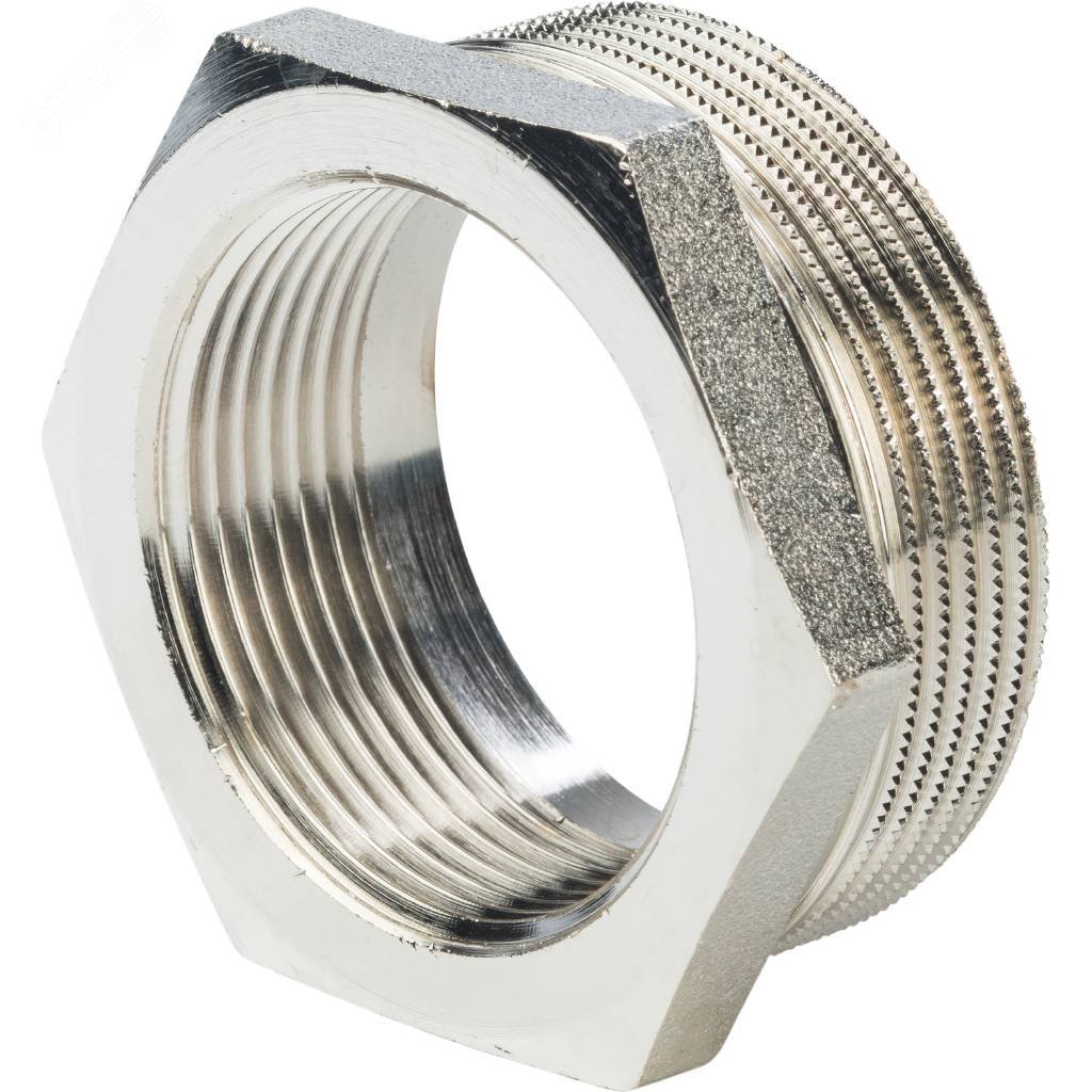 Изображение товара Футорка НВ 2'х1'1/2 никелированная для водоснабжения