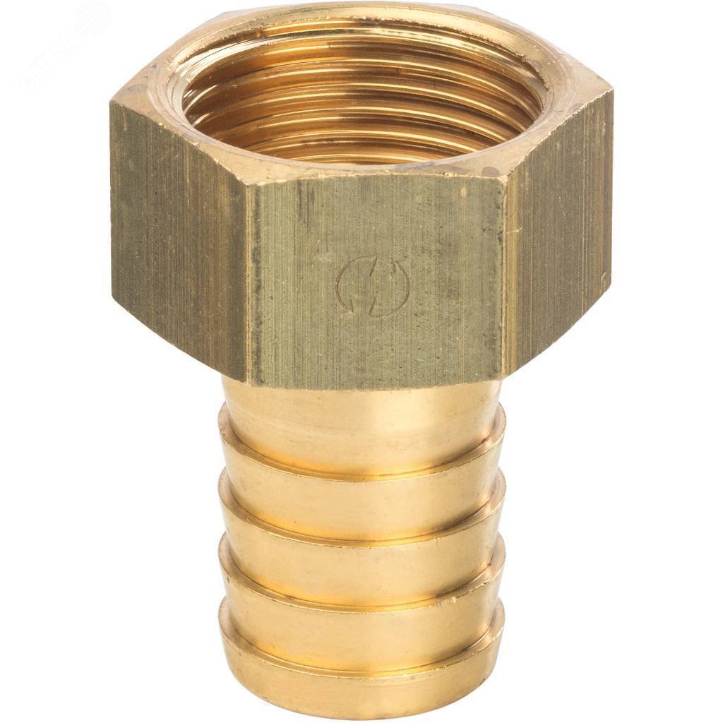 Изображение товара Штуцер ВР 3/4 х 20 из латуни для трубопроводных систем STOUT