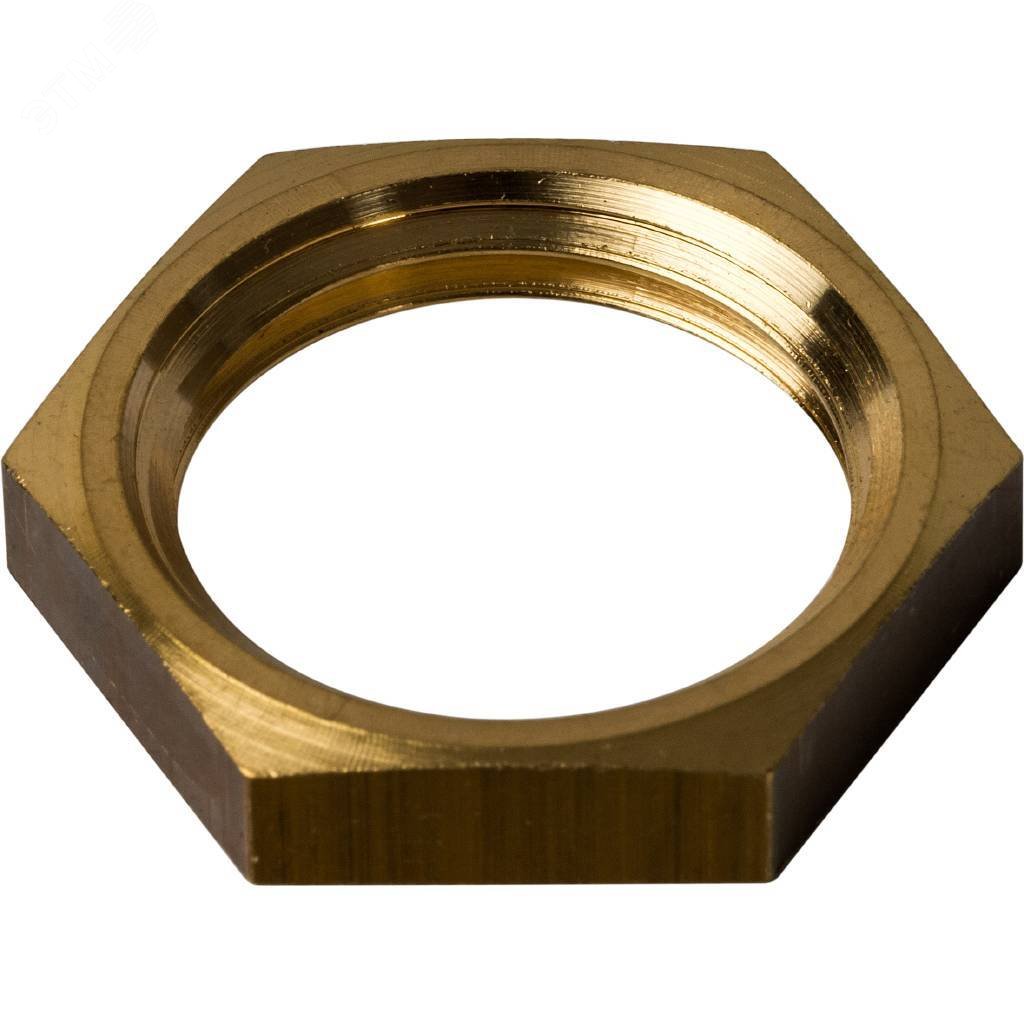 Изображение товара Контргайка STOUT 1/2 для трубопроводов, латунь, 12.7 мм