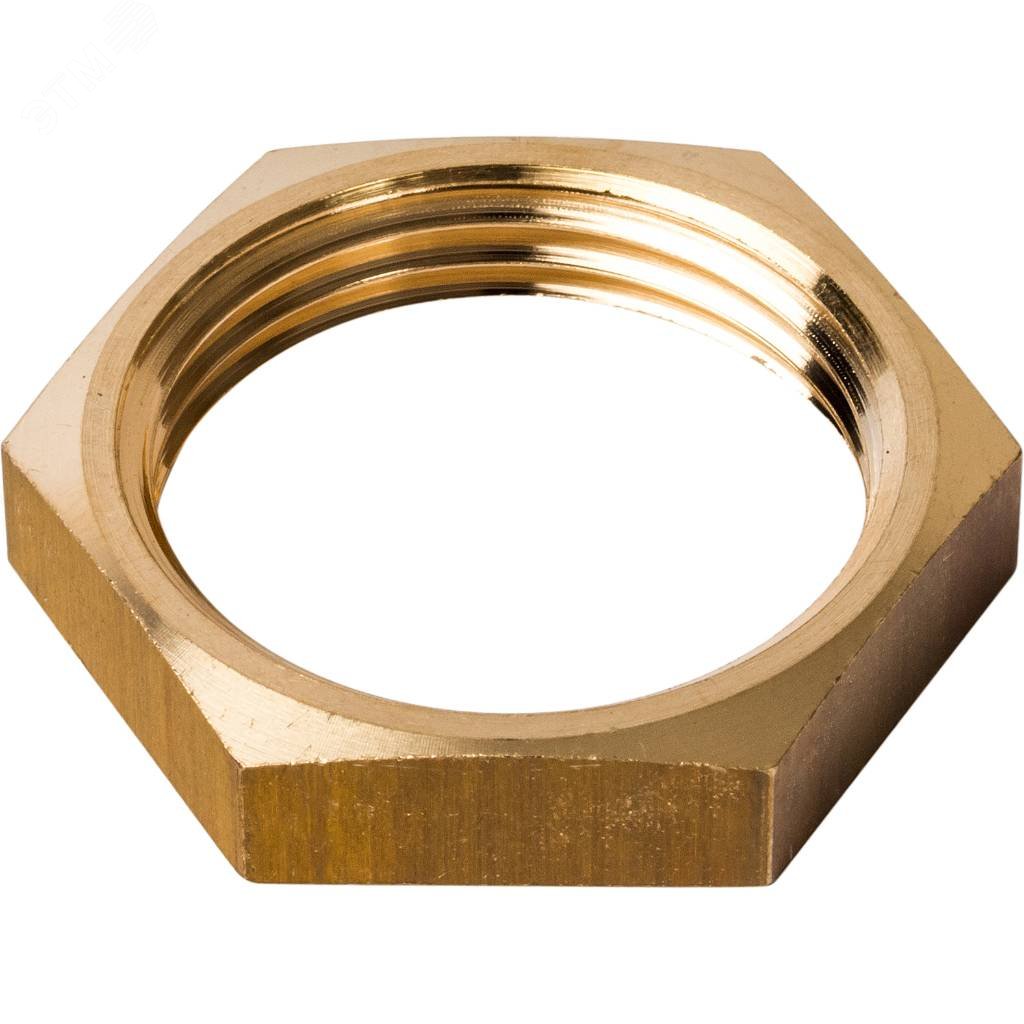 Изображение товара Контргайка 3/4 для трубопроводов латунная STOUT Италия