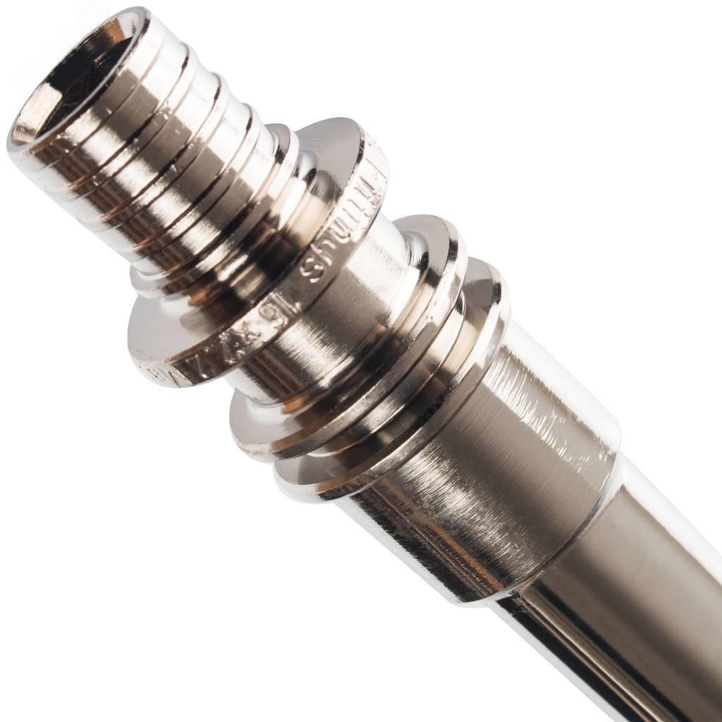 Трубка для подкл-я радиатора, Г-образная 16/1000 для труб из сшитого полиэтилена аксиальный SFA-0025-001610 STOUT - превью 4
