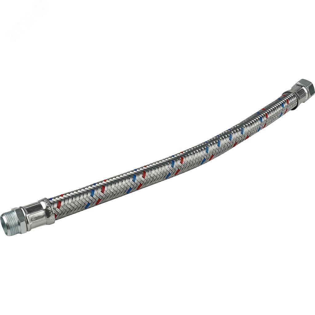 Изображение товара Гибкая подводка для воды 3/4' ВН длиной 50 см