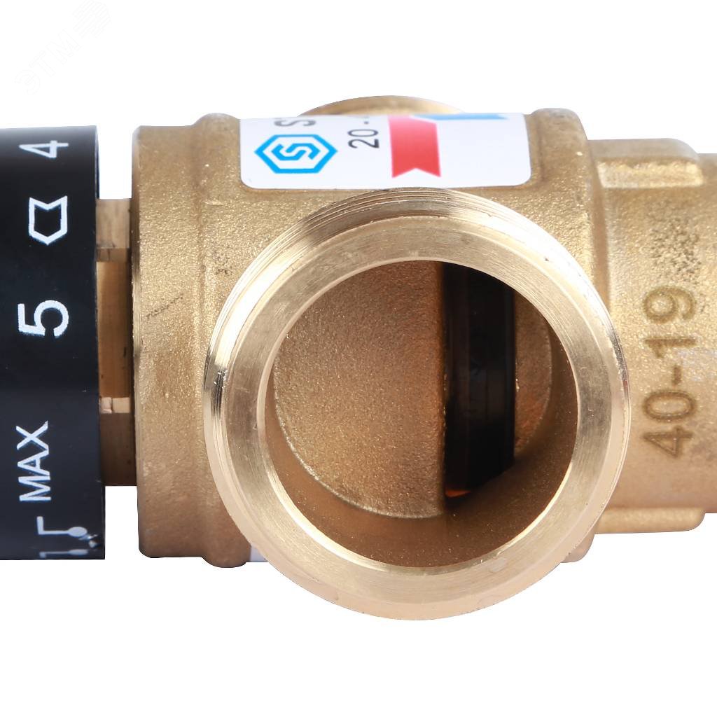 Клапан термостатический смесительный для систем отопления и ГВС G 1' M SVM-0120-164325 STOUT - превью 7
