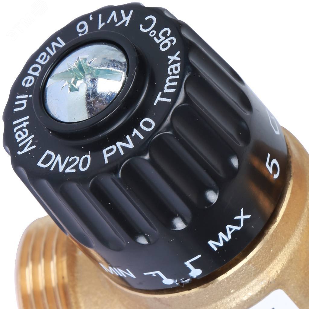 Клапан термостатический смесительный для систем отопления и ГВС 1' резьба SVM-0120-166025 STOUT - превью 8