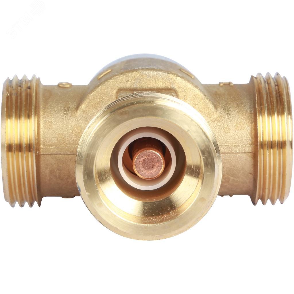 Клапан термостатический смесительный для систем отопления и ГВС 1' НР 30-65гр Kvs=1,8 SVM-0125-186525 STOUT - превью 9