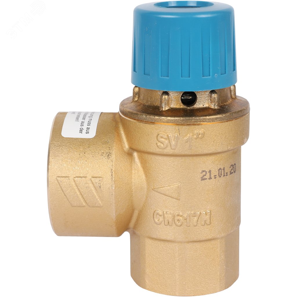 Клапан предохранительный для систем водоснабжения 6-1' SVS-0003-006025 STOUT - превью 2