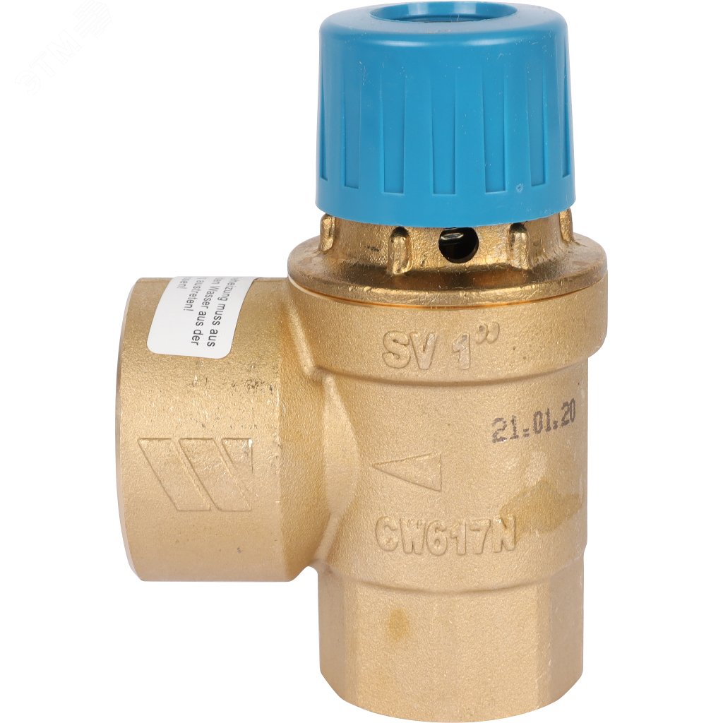 Клапан предохранительный для систем водоснабжения 8-1' SVS-0003-008025 STOUT - превью 2